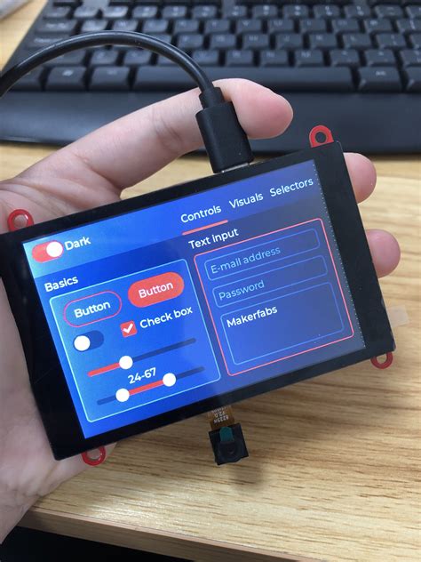 The development system consists of a 3. . Esp32 touchscreen